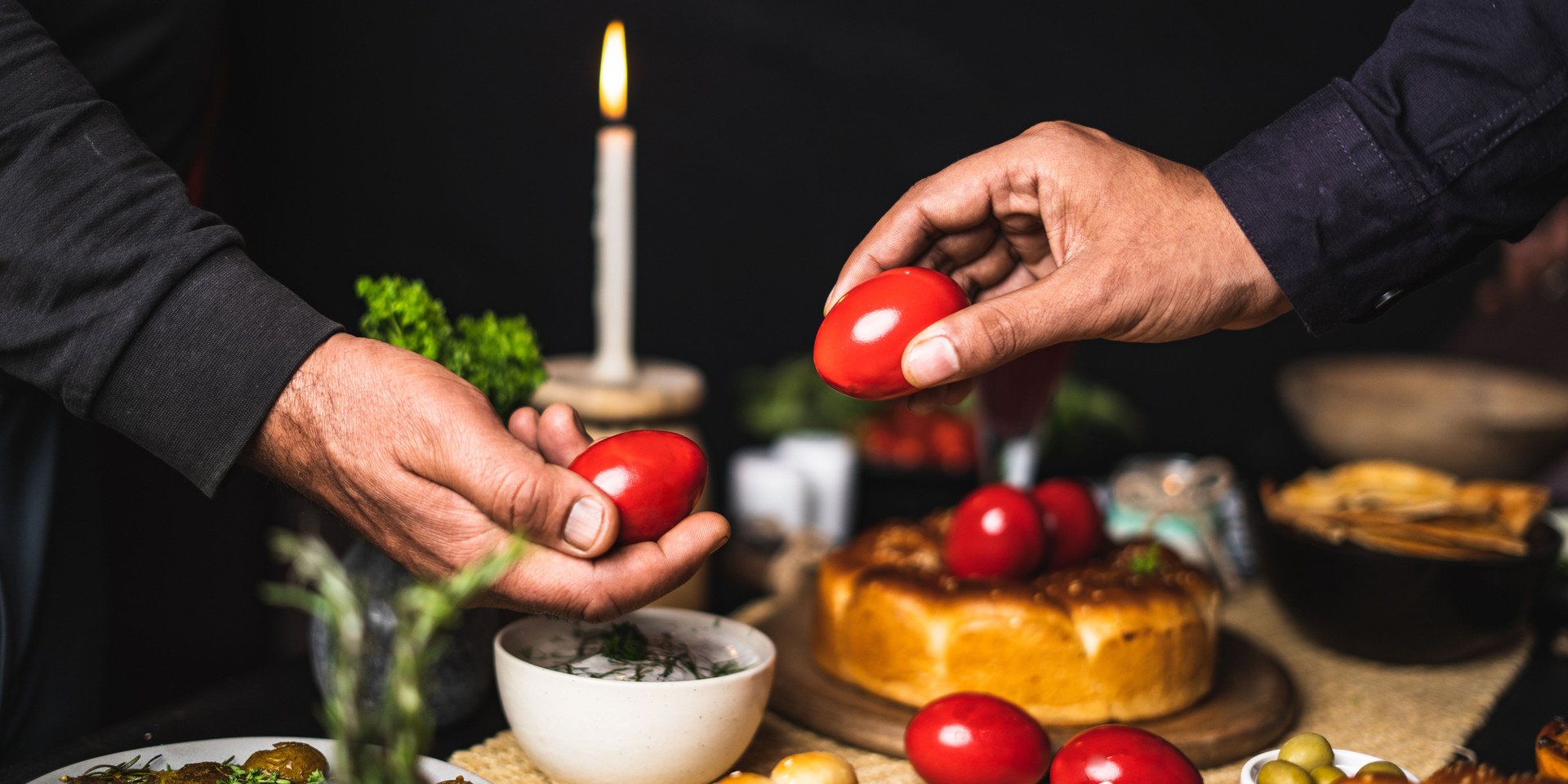 Greek Easter Tradition - Red Eggs